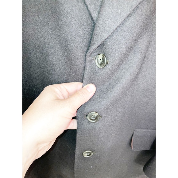 VTG Cashmere Wool Men's blazer CHRISTIAN AUJARD SZ: X-Large (40R in Men) - Picture 3 of 9